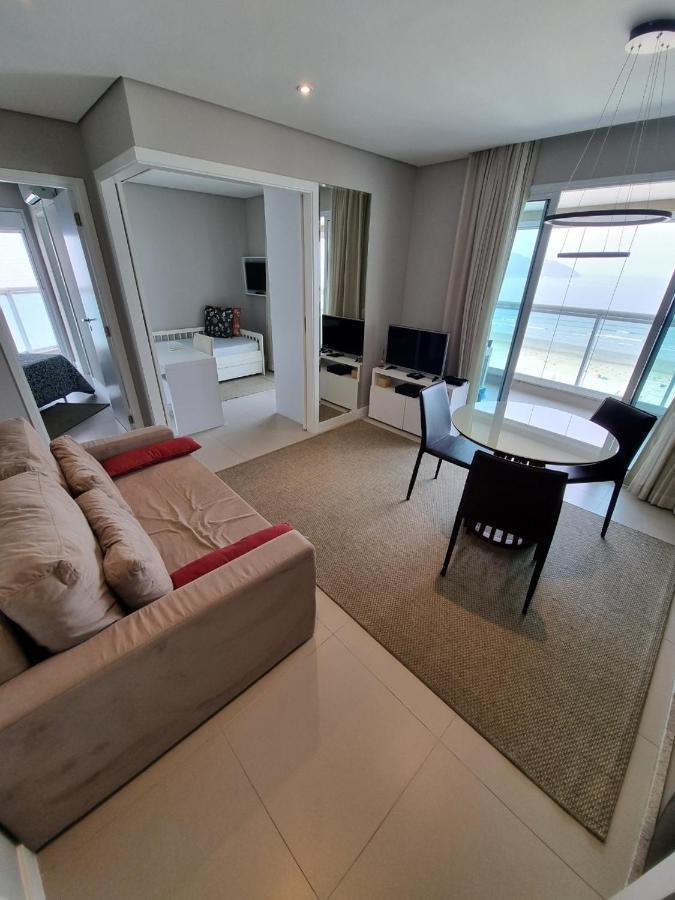 Apto Top Com Vista Pro Mar Em Condominio Completo Em Frente A Praia! 산토스 외부 사진