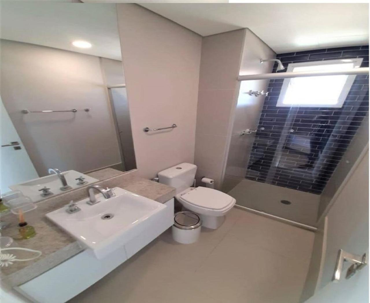 Apto Top Com Vista Pro Mar Em Condominio Completo Em Frente A Praia! 산토스 외부 사진